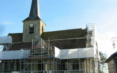 Travaux de l’Église, deuxième phase : c&rsquo;est parti !