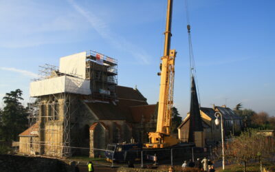 Grutage du clocher : Nouvelle vidéo