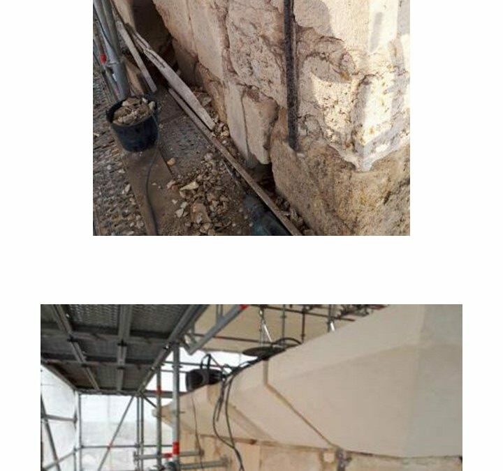 Restauration de l’Église, dans la série : Avant-Après…