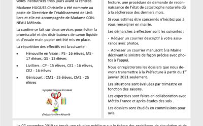 Le Tambourin – Octobre 2020