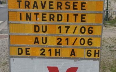 Rappel – Travaux nocturnes RD79