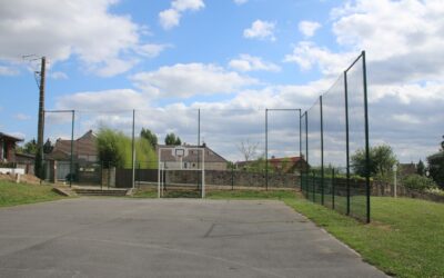 Filets de sécurité sur le terrain Multi jeux